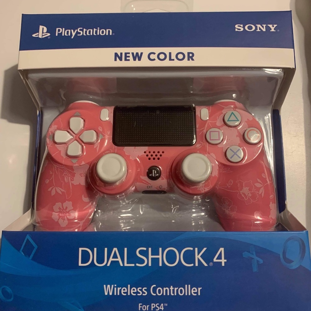Rose Pink PS4 Controller